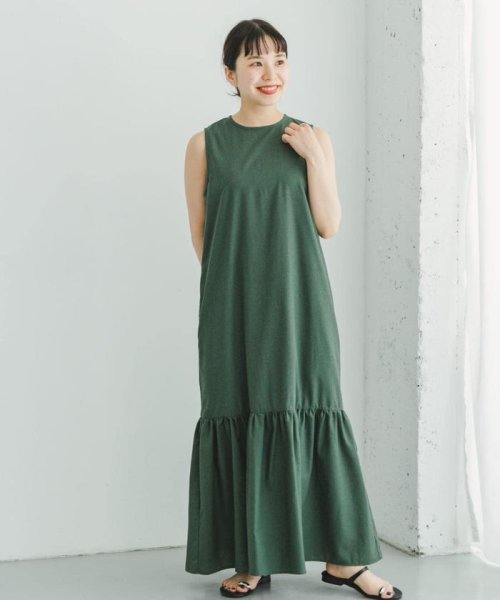 リネンノースリーブワンピース 人気・おすすめ｜使いやすい・旅行におすすめ 品質保証 全国発送