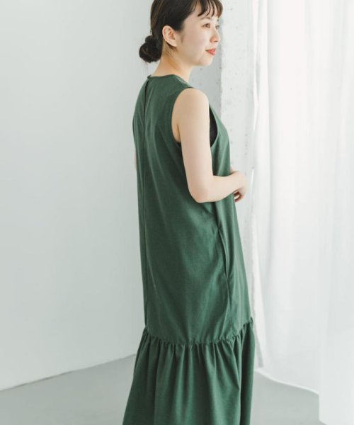 リネンノースリーブワンピース 人気・おすすめ｜使いやすい・旅行におすすめ 品質保証 全国発送