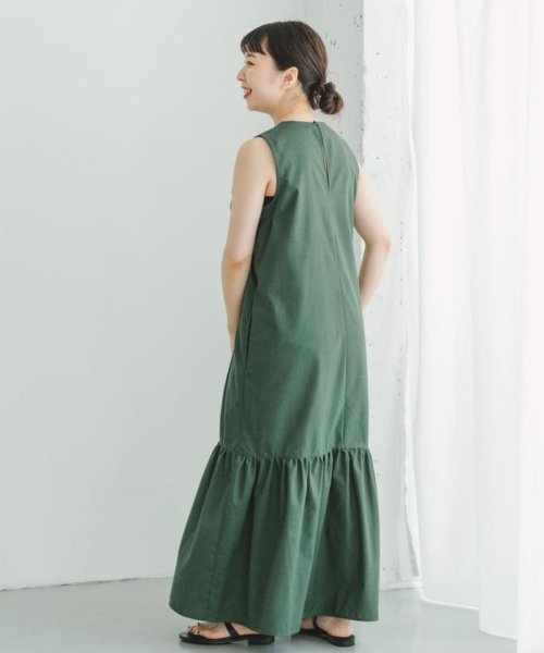リネンノースリーブワンピース 人気・おすすめ｜使いやすい・旅行におすすめ 品質保証 全国発送