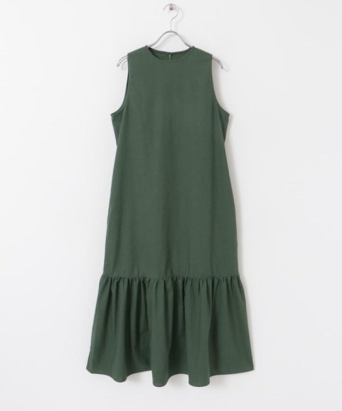 リネンノースリーブワンピース 人気・おすすめ｜使いやすい・旅行におすすめ 品質保証 全国発送