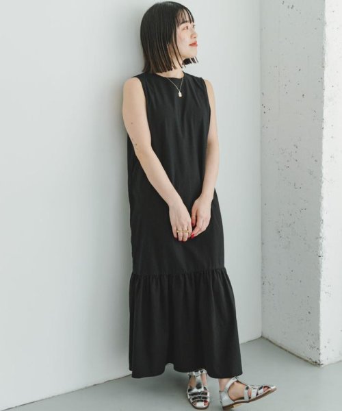 リネンノースリーブワンピース 人気・おすすめ｜使いやすい・旅行におすすめ 品質保証 全国発送