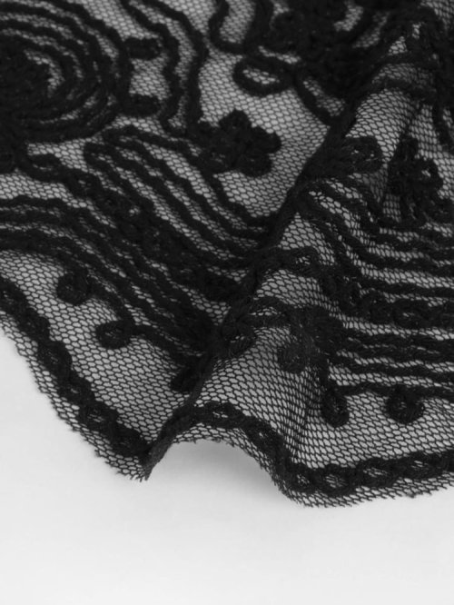 サイドリボン刺繍メッシュブラウス 人気・おすすめ｜省スペース設計・旅行向けにおすすめ お得商品 プライバシー配送