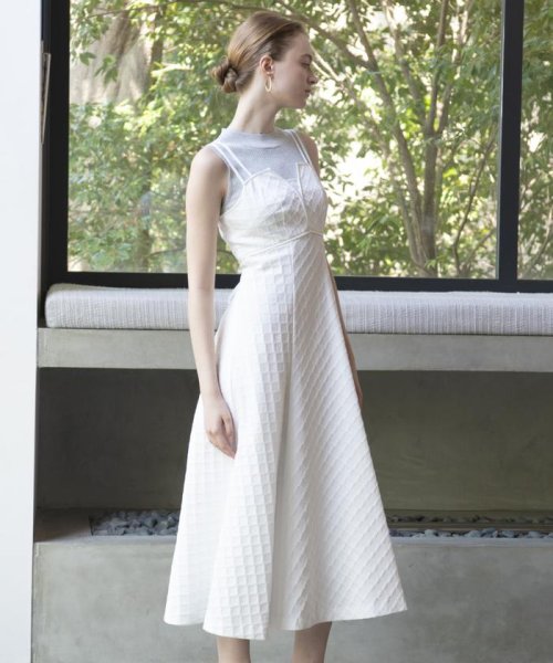 ジャガードキャミワンピース 