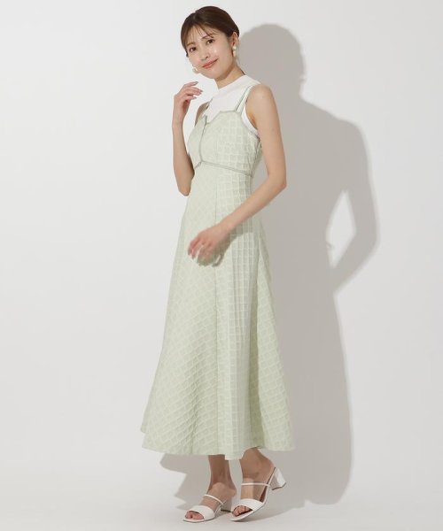 ジャガードキャミワンピース 