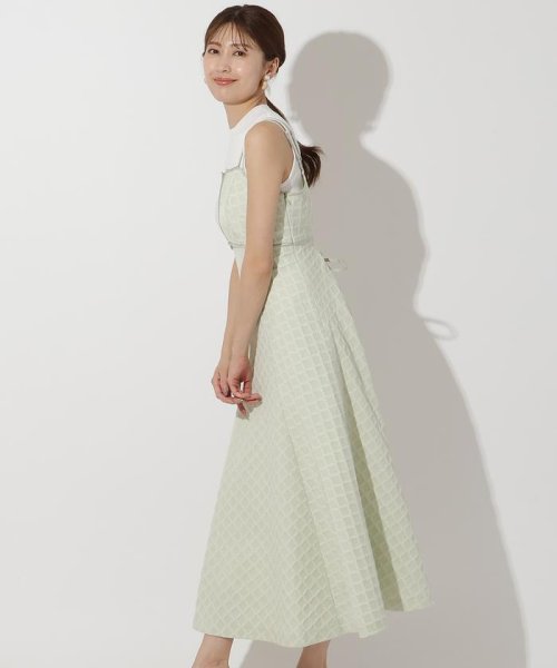 ジャガードキャミワンピース 