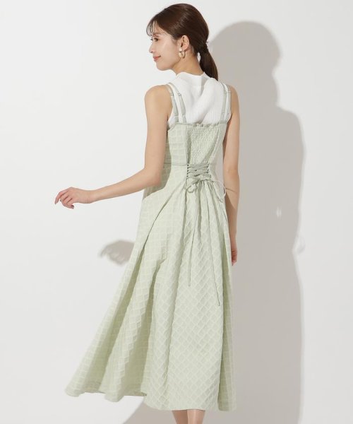 ジャガードキャミワンピース 