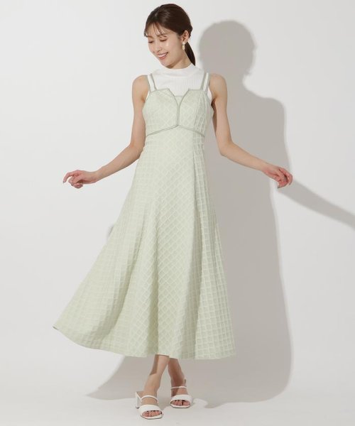ジャガードキャミワンピース 