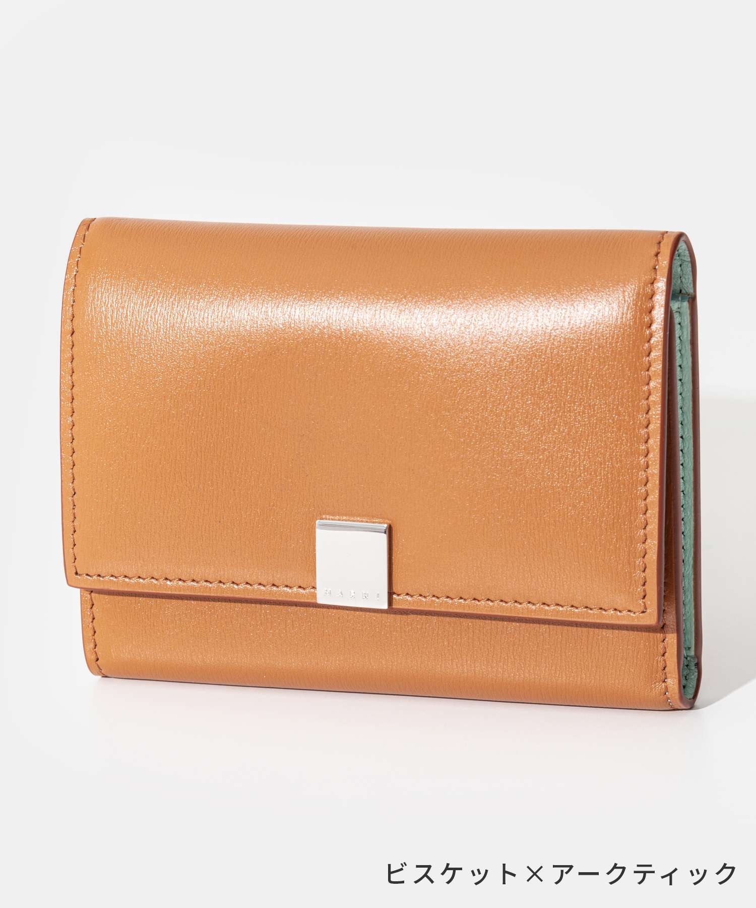 【箱付き】MARNI マルニ コインケース ブラック オレンジ 箱付き】MARNI マルニ コインケース ブラック オレンジ