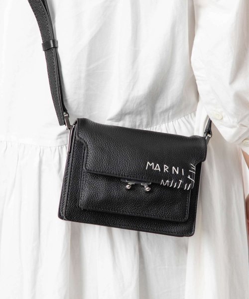 マルニ MARNI SBMP0075L4 P6533 ショルダーバッグ TRUNK SOFT MINI レディース バッグ トランク ソフト ミニバッグ クロス バッグ また
