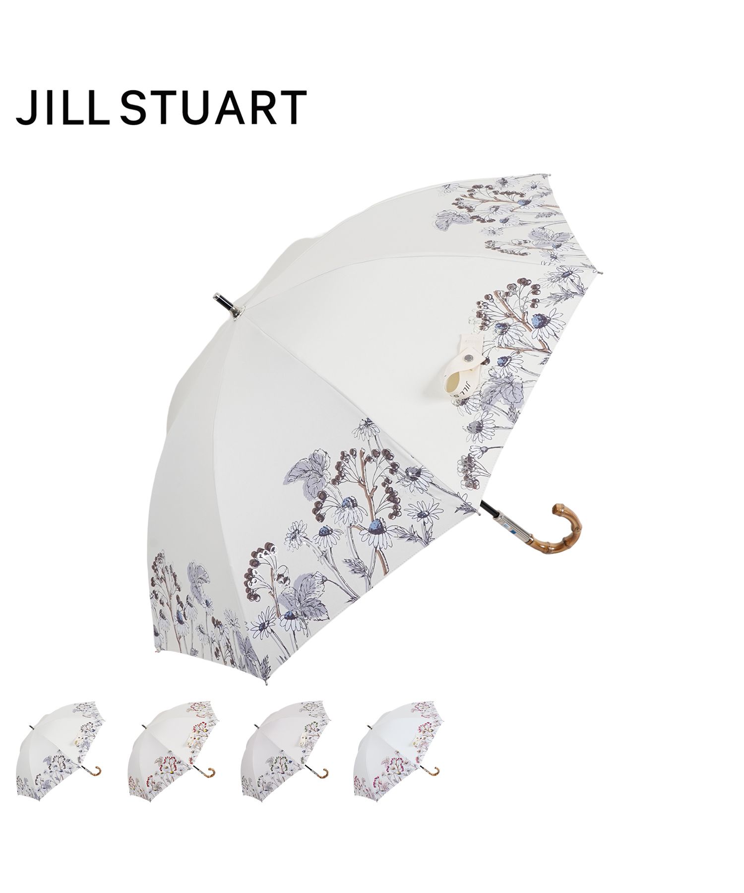 新品未使用】JILLSTUART 晴雨兼用折りたたみ傘 遮熱・遮光 ジル 新品未使用】JILLSTUART 晴雨兼用折りたたみ傘 遮熱・遮光 ジル