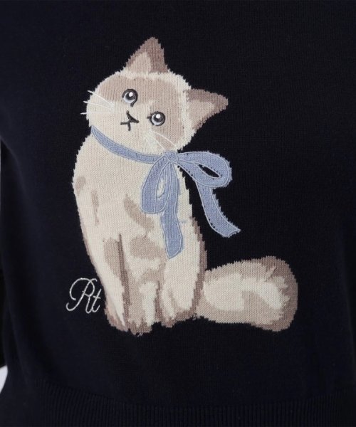 Mimicatパフスリーブニットトップス 予めご了承ください