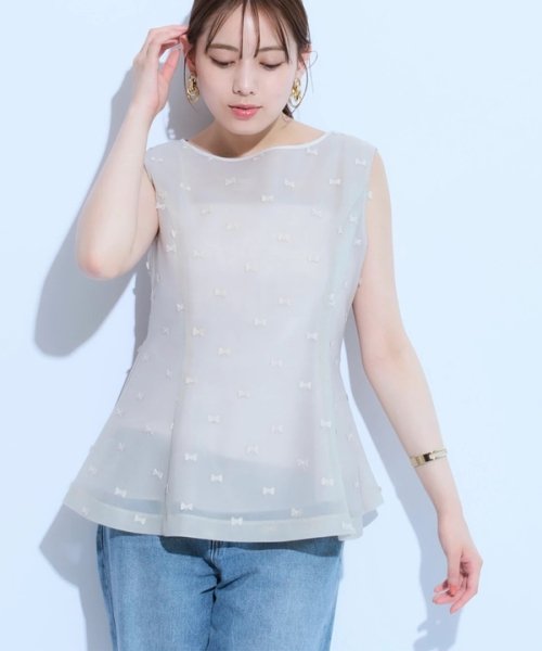 リボン刺繍チュニック(506323081) | マイストラーダ(Mystrada) - MAGASEEK