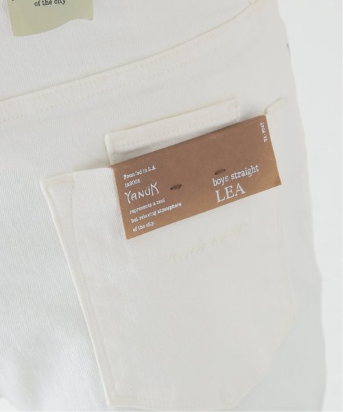 YANUK/ヤヌーク LEA BOYS STRAIGHT WHS デニムパンツ 57131238 YANUK/ヤヌーク
