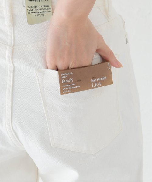 YANUK/ヤヌーク LEA BOYS STRAIGHT WHS デニムパンツ 57131238 YANUK/ヤヌーク