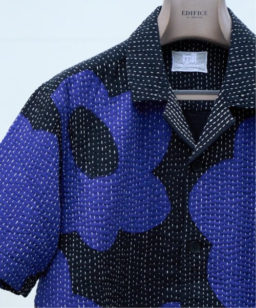 mii (ミイ) for BOUCLE BIG FLOWER カンタオープンカラーシャツ mii ミイ