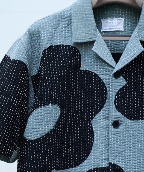 mii (ミイ) for BOUCLE BIG FLOWER カンタオープンカラーシャツ mii ミイ