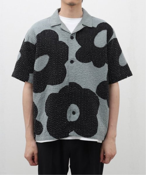 mii (ミイ) for BOUCLE BIG FLOWER カンタオープンカラーシャツ mii ミイ