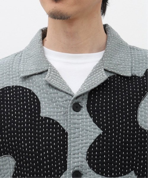 mii (ミイ) for BOUCLE BIG FLOWER カンタオープンカラーシャツ mii ミイ