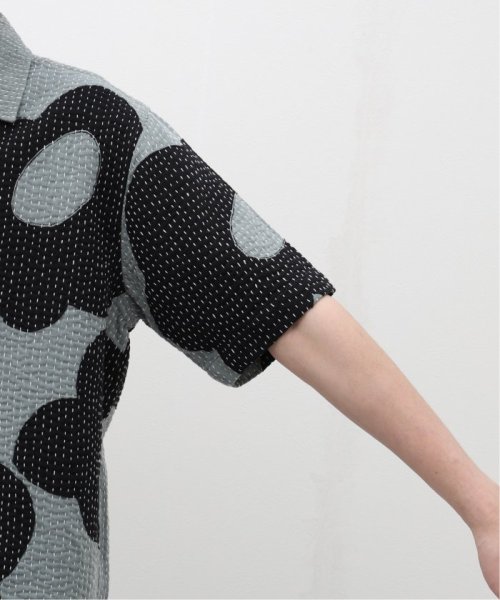 mii (ミイ) for BOUCLE BIG FLOWER カンタオープンカラーシャツ mii ミイ