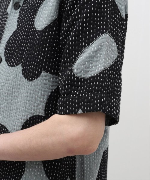 mii (ミイ) for BOUCLE BIG FLOWER カンタオープンカラーシャツ mii ミイ