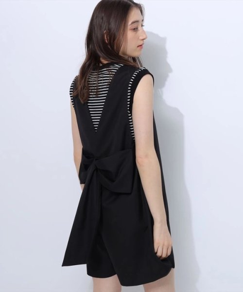 バックリボンショートロンパース 予めご了承ください