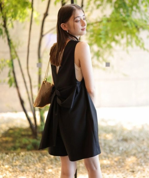 バックリボンショートロンパース 予めご了承ください