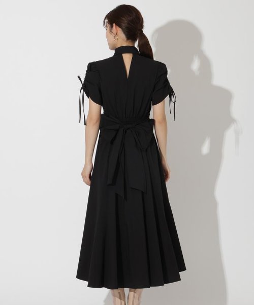 ドロストスリーブラッフルワンピース 