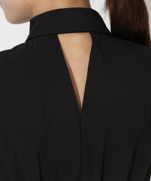 ドロストスリーブラッフルワンピース 