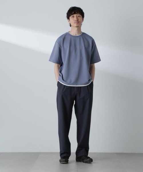 nano・universe(ナノ・ユニバース)/ガーターフェイクレイヤードTシャツ 半袖/img14