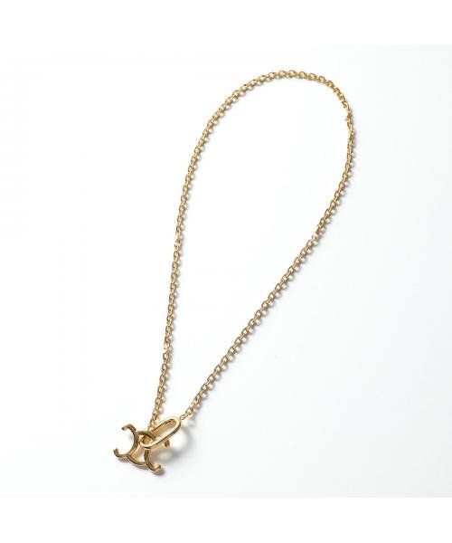 CELINE ネックレス 460XG6BRA.35OR Triomphe ネックレス CELINE 460XG6BRA 35OR トリオンフ ロック