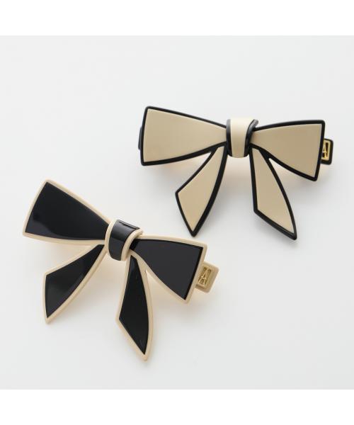 美品！ALEXANDRE DE PARIS バレッタ　リボン バレッタ (8 cm)｜ALEXANDRE DE PARIS（アレクサンドル ドゥ パリ）