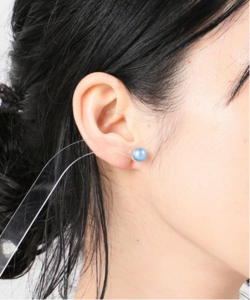 インディゴパール8mm1粒ピアスK10(両耳) インディゴパール8mm1粒ピアスK10(両耳) BCD1402172373 (10725円)