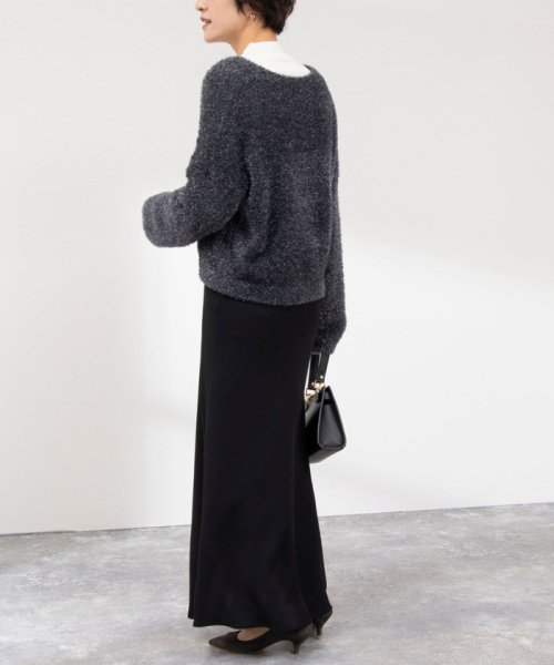 ウォッシャブルマットサテンナロースカート 