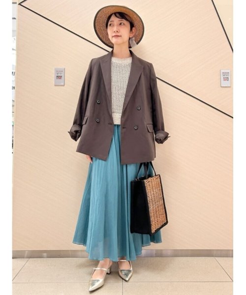 【CLASSY.5月号掲載】【セットアップ可】コットンリネンダブルジャケット 人気・おすすめ｜安定人気・収納便利におすすめ 期間限定割引 配送追跡可 国内発送・メーカー保証対応