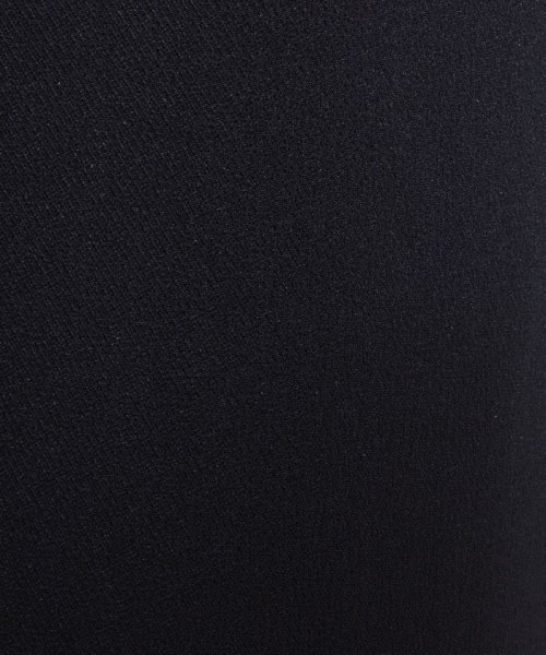 《セットアップ対応》ウォッシャブル麻調タイトミディスカート 