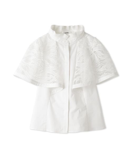 レースケープブラウス 予めご了承ください