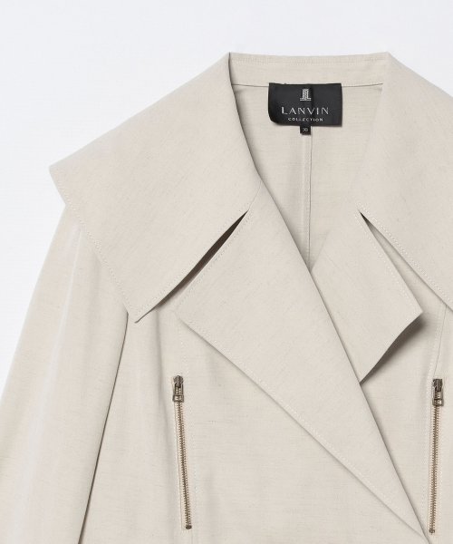 ビッグカラーショートジャケット 