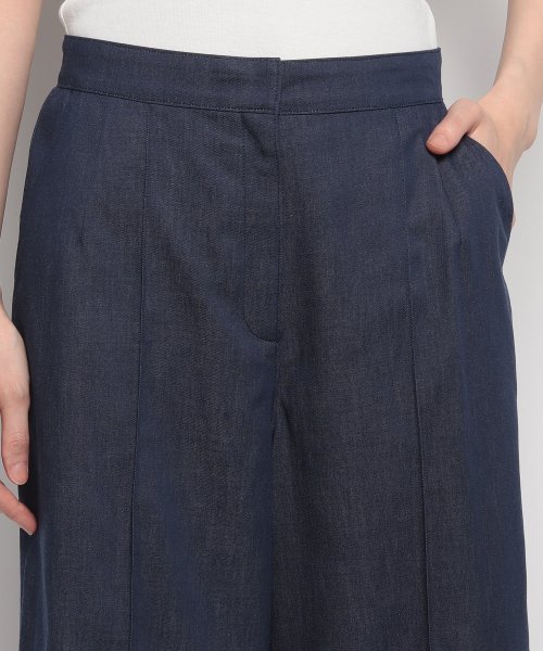 ワイドクロップドパンツ 