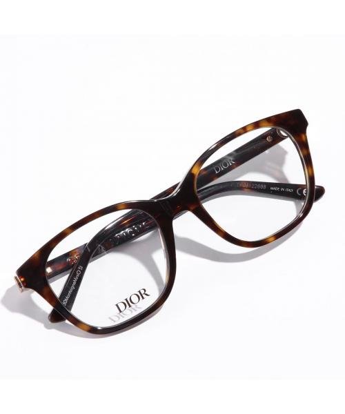 Dior メガネ 30MontaigneMiniO SI CD50011I ウェリントン型 Dior メガネ 30MontaigneMiniO SI CD50011I