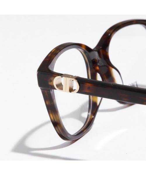 Dior メガネ 30MontaigneMiniO SI CD50011I ウェリントン型 Dior メガネ 30MontaigneMiniO SI CD50011I