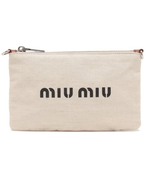 ミュウミュウ トートバッグ ウーブンファブリックリネンバッグ ベージュ レディース MIU MIU 5BG231 2DO5 F0018 OZO MIU ミュウミュウ トートバッグ ウーブンファブリックリネンバッグ ベージュ レディース 5BG231 2DO5 F0018