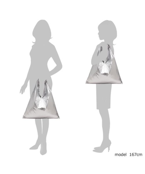 エムエムシックス メゾンマルジェラ ハンドバッグ ジャパニーズバッグ クラシック シルバー レディース MM6 Maison Margiela S54WD003 メゾンマルジェラ MM6 Maison Margiela エムエムシックス ハンドバッグ ジャパニーズバッグ クラシック シルバー レディース