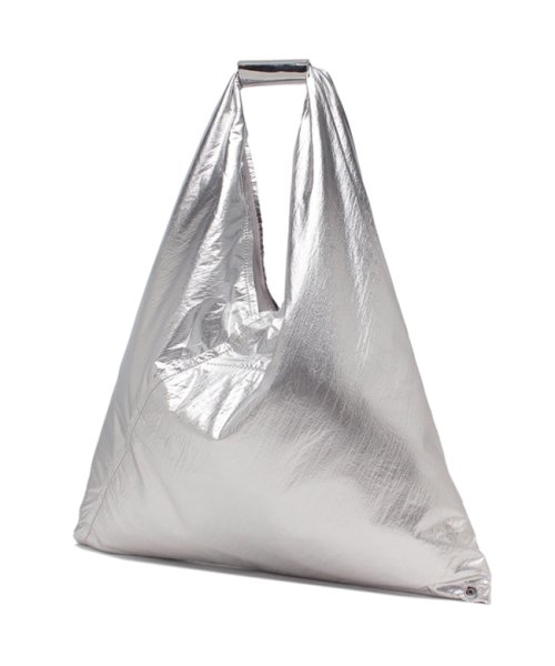 エムエムシックス メゾンマルジェラ ハンドバッグ ジャパニーズバッグ クラシック シルバー レディース MM6 Maison Margiela S54WD003 メゾンマルジェラ MM6 Maison Margiela エムエムシックス ハンドバッグ ジャパニーズバッグ クラシック シルバー レディース