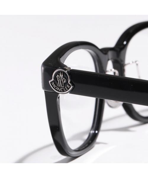 MONCLER メガネ ML5201－D ウェリントン型 黒縁 MONCLER メガネ ウェリントン型