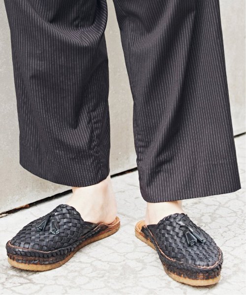 MOHINDERS / モヒンダーズ TASSEL WOVEN SLIPPERS 人気・おすすめ｜使いやすい・旅行におすすめ 品質保証 全国発送 在庫限り