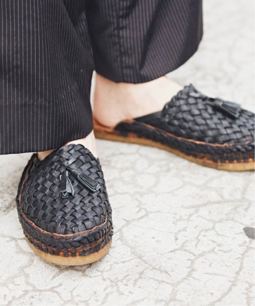 MOHINDERS / モヒンダーズ TASSEL WOVEN SLIPPERS 人気・おすすめ｜使いやすい・旅行におすすめ 品質保証 全国発送 在庫限り