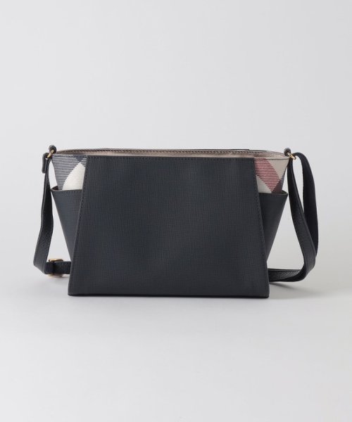 パーシャルクレストブリッジチェックPVCミニショルダー 