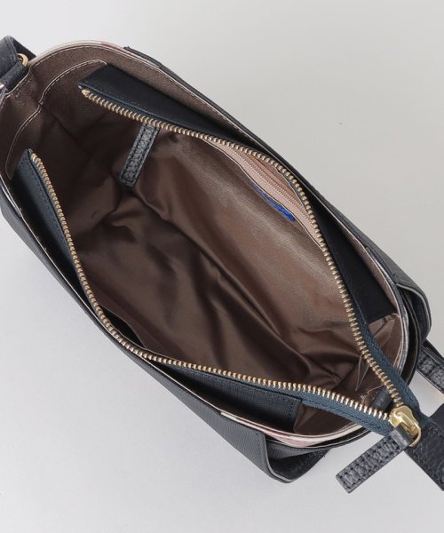 パーシャルクレストブリッジチェックPVCミニショルダー 