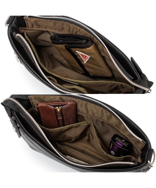 AVIREX バッグ ショルダーバッグ メンズ ブランド 斜めがけバッグ ミリタリー 合皮 アヴィレックス アビレックス AX5006 人気・おすすめ｜省スペース設計・旅行向けにおすすめ 公式 プライバシー配送 今だけ特典付き