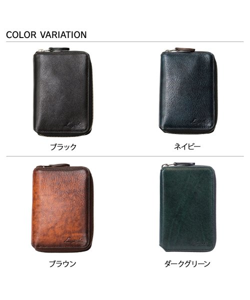 ラガード Lugard 青木鞄 財布 ミニ財布 二つ折り G3 WALLET メンズ ジースリー ブラック ネイビー ブラウン 黒 5190 Lugard 財布 ミニ財布 G3 ジースリー